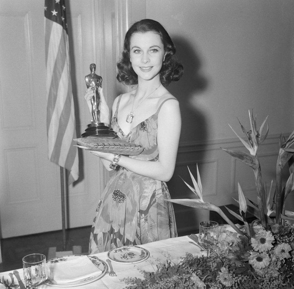 Вивьен Ли в 1940 году. Премия «Оскар»
