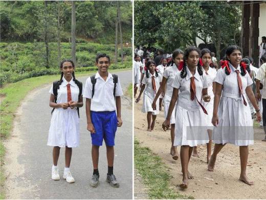 Школьная форма на Шри-Ланке