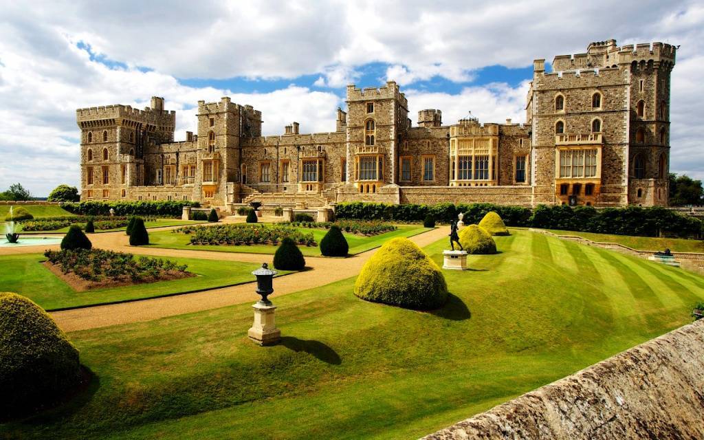 Виндзорский замок в Англии