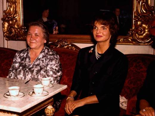 Нина Хрущёва и Жаклин Кеннеди 