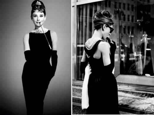 Чёрное платье-футляр от Givenchy