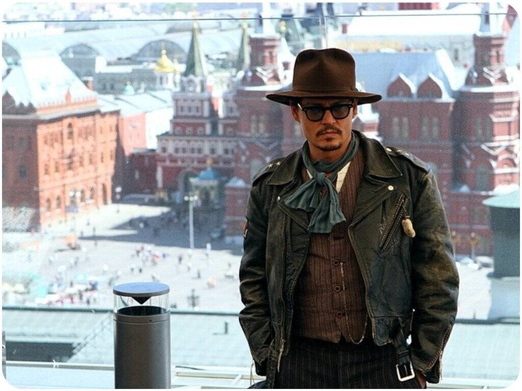 Джонни Депп в Москве